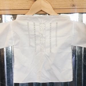 Girls white mexican Boho Top